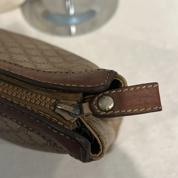 Vintage Celine Macadam zip Clutch - Picture 4 of 16